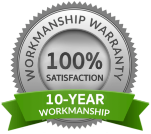 10 year workmanship warranty logo