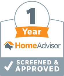 Home Advisor Screened and Approved 1 year logo