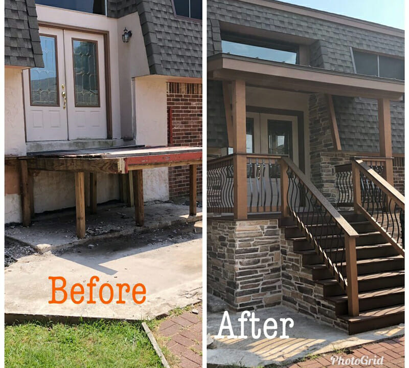 A beautiful before and after remodel on home in Dripping Springs TX