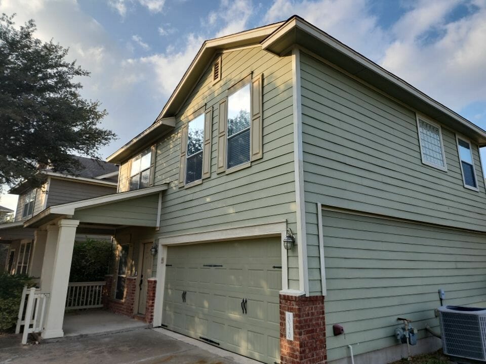 Vinyl Siding on two story home